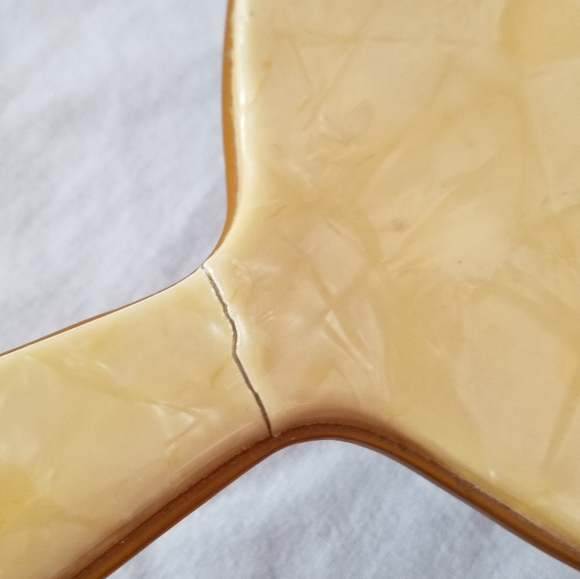 Vintage Mirror and Body Powder Brush Set | As Is - Picture 6 of 11